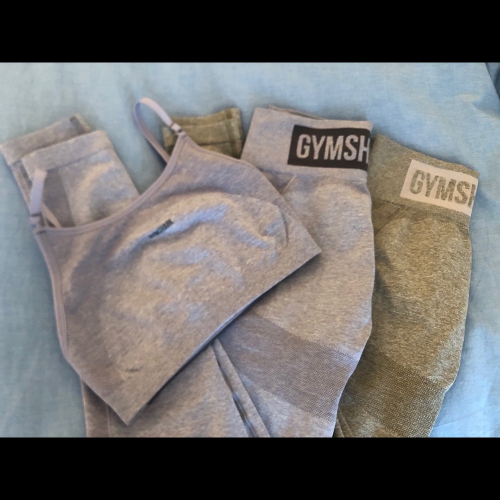 Gymshark flex high waisted bundle